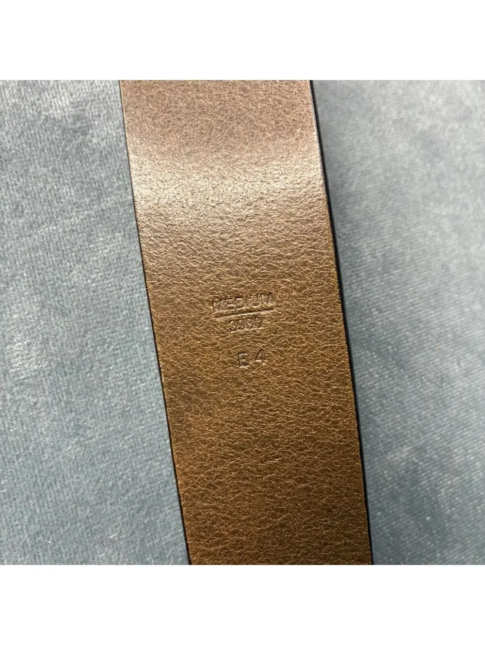 Coach Brown Leather Belt Medium M Fits 35 Silver Tone Buckle Classic - Picture 11 of 14